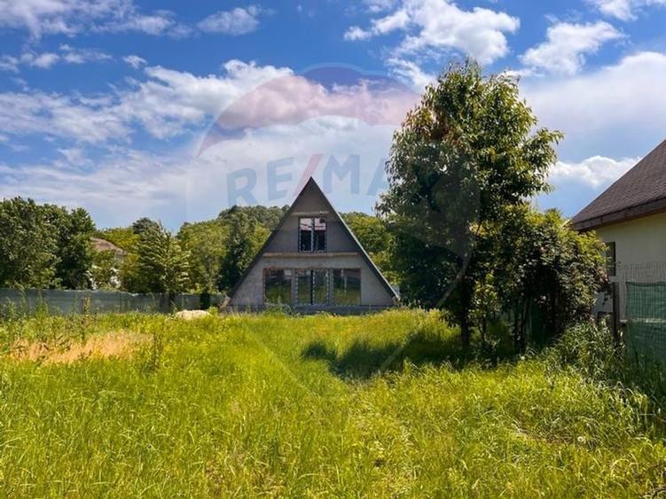 Casă unifamilială tip A-Frame in Snagov 160 mp, structură din lemn - 2