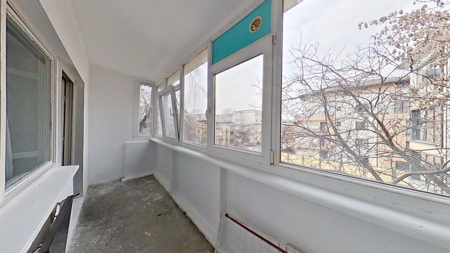 Garsonieră decomandată 42mp | Tei – Barbu Văcărescu | mobilată | etaj 2/4 - 5