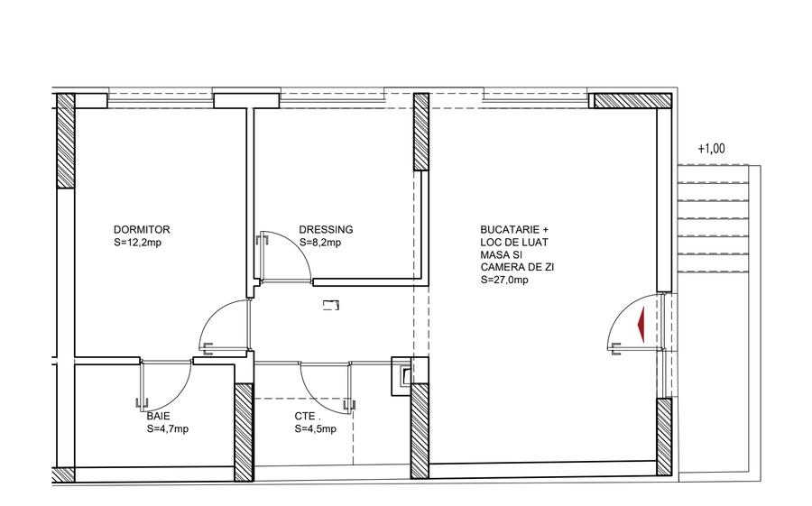 AMAZON Residence || Apartament 2/3 camere || 90m Metrou - 4