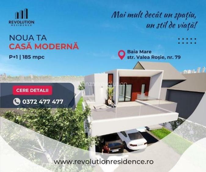 COMISION 0% NEW! Casa individuala P+1, str Valea Rosie 79, Baia Mare