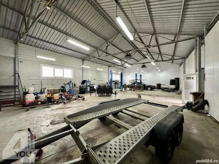 Hala industriala 1000 mp cu teren 3100 mp,curte betonata ?i pietruita - 10