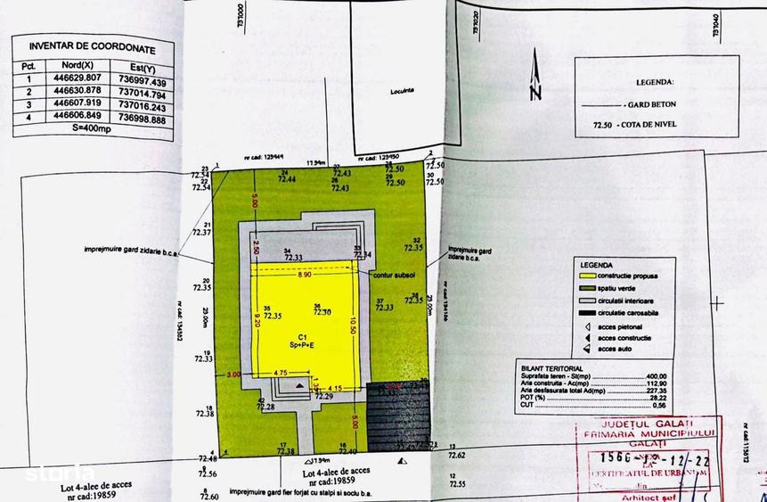 Teren str.Arcasilor - 3