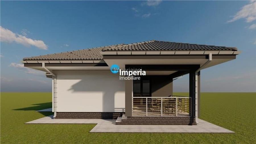 Casa P 4 cam, 2 bai, 500 mp, Paun  Bucium