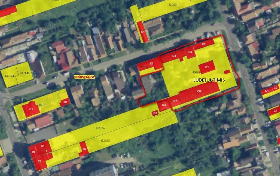 Teren de 3500 mp, în Mehala
