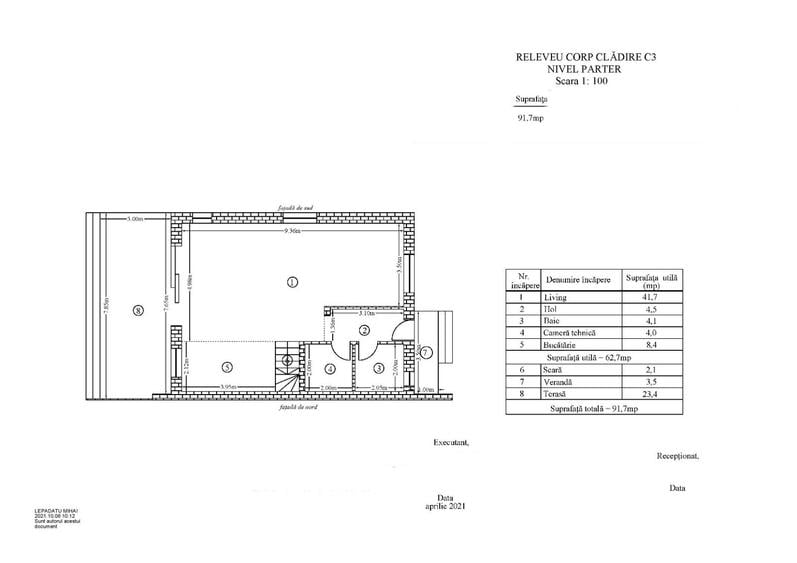Duplex cu pereti separati langa padure si acces facil spre DN - 18