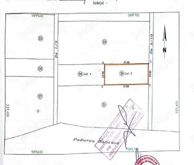 Pipera Padure Oxford Teren 950 mp