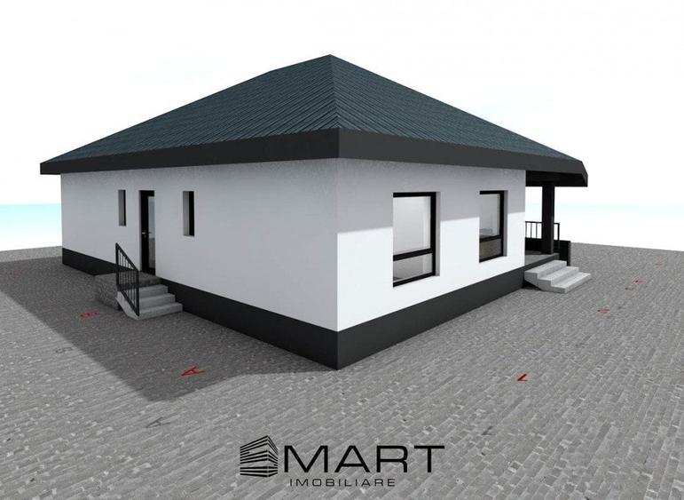 Casa individuala 1 nivel, 120mp cu teren 500mp  in Cristian - 1