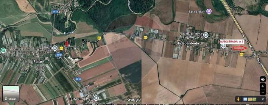 Teren intravilan Olari -Fanari Autostrada A3 - 3