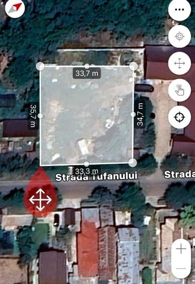 Închiriez teren INTRAVILAN 1200mp, Afumați - București  + container tip birou - 1