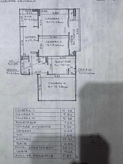 Apartament cu 3 camere, 2 bai, 66 mp, decomandat, Zona Ion Mester - 6