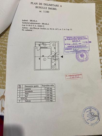 Vand Garsoniera str Scolilor - 1