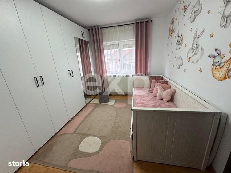 Apartament cu 3 camere decomandat, mobilat în Teilor