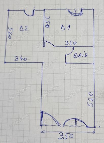 Spațiu comercial, de 54 mp, în Central