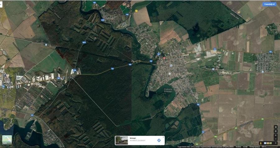 Teren agricol intravilan de 6000 mp, în Brănești