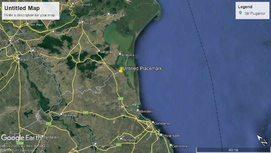 Ocazie , 18000 euro .Vând  Teren Sinoie Constanta - 3