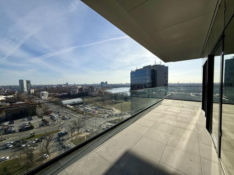 Etaj 13 | Tavane 3.5 m | Terasă generoasă | Vedere Lacul Floreasca - 3