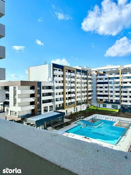 2 camere+ parcare| Vedere piscina| Prima inchirie| Metrou Berceni 7' - 17