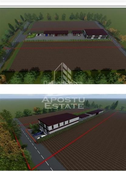 Teren Zadareni proiect spalatorie auto/spatii comerciale