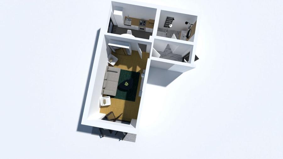 Garsoniera moderna-Direct Dezvoltator-Militari Residence-Comision 0% - 5