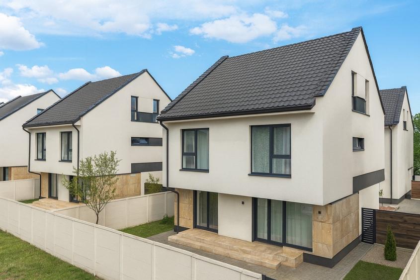 Case individuale cu 4 camere. Mansarda open space. Comision 0 - 4