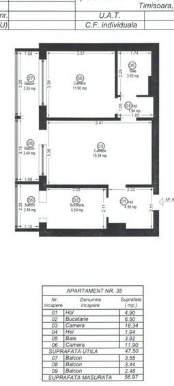 Proprietar vand apartament 2 camere - 3