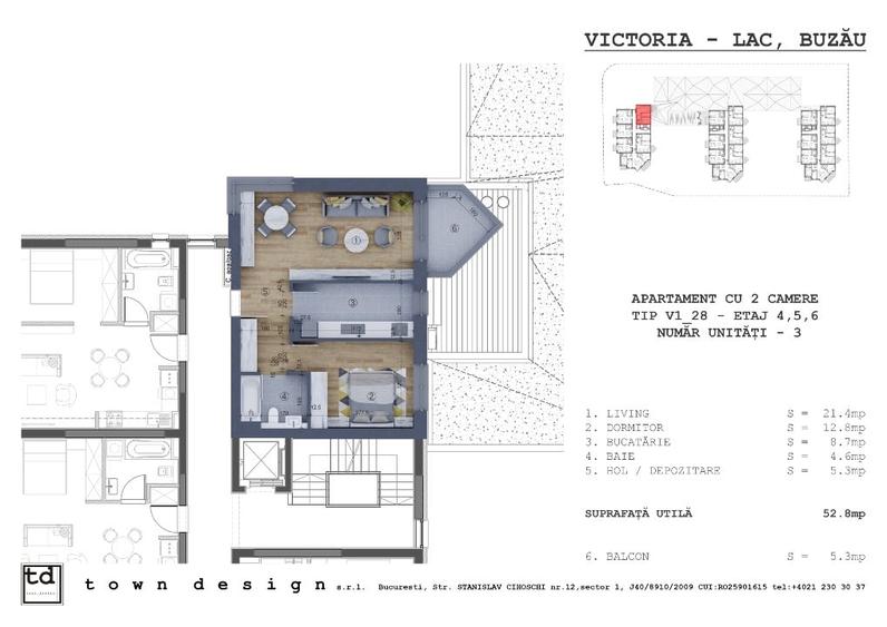 Apartamente noi cu doua camere - Victoria Lake Buzau - 6