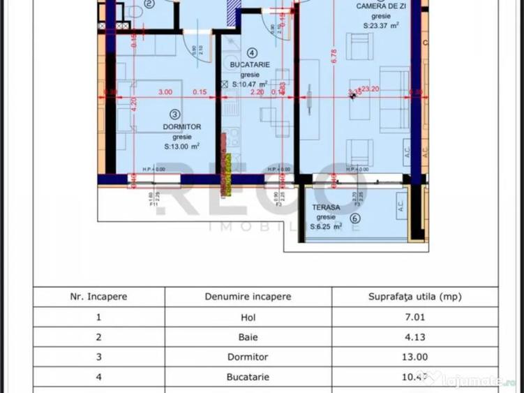 RECO Apartament cu 2 camere- NOU - la cheie-zona Metro - 1