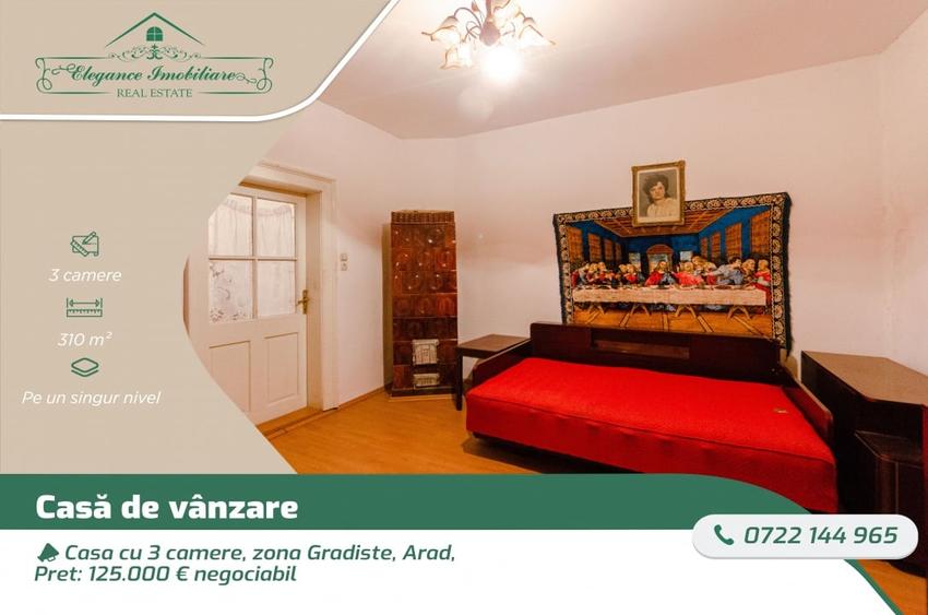Casa cu 3 camere, zona Gradiste, Arad - 1