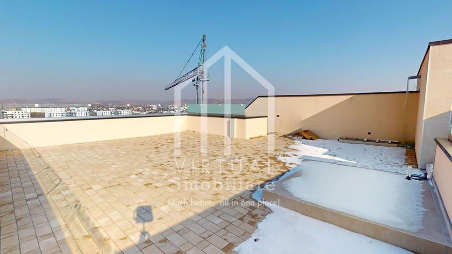 Penthouse de vanzare -3 camere, 91 mp+ 2 terase - la cheie - 14
