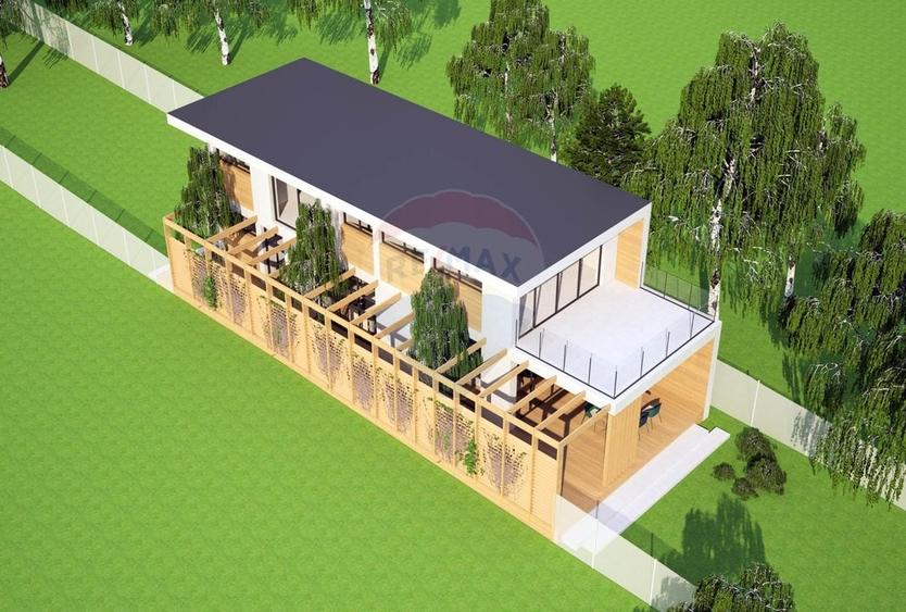 Teren intravilan 1000mp de vanzare, Lacul Zmeul Crevedia - 4