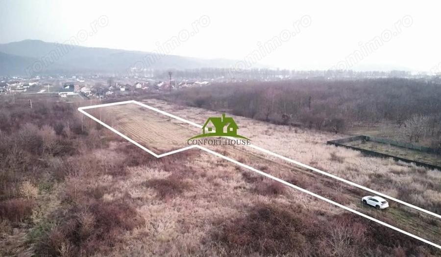 Teren Intravilan -plat-utilitati- Bujoreni la 3km de Nord RM.VL - 13