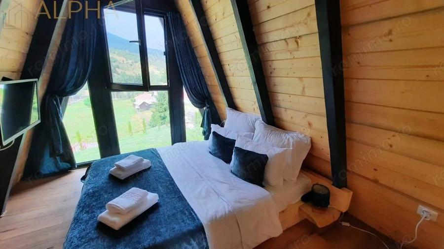 Cabana A Frame 115mp utili, Teren 3450mp, Coada Lacului Colibita - 5