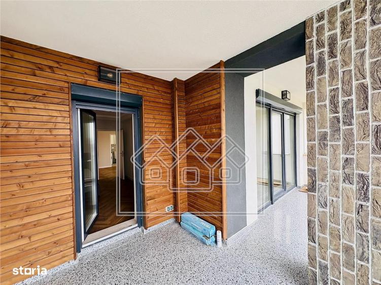 Ap. 3 camere, 2 bai si terasa 15,44 mp - decomandat - prima inchiriere - 9