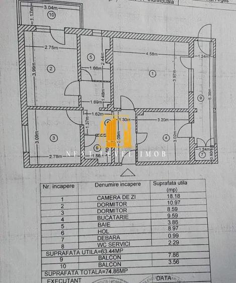Apartament 3 camere GAVANA 3 - 3