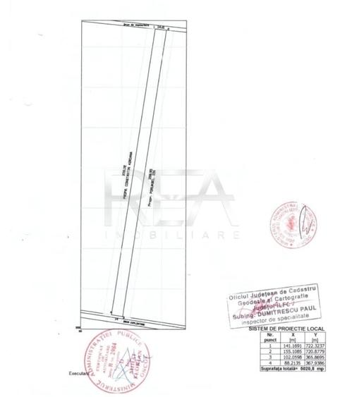 Teren pretabil constructii industriale Drum intre Tarlale - 1