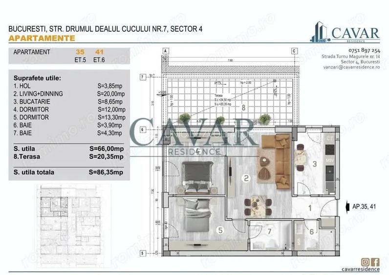 Proiect Nou Cavar 3 Camere 2 Bai 86 mp Comision 0% Proiect Nou Cavar 3 Camere 2 Bai 86 mp Comision 0%