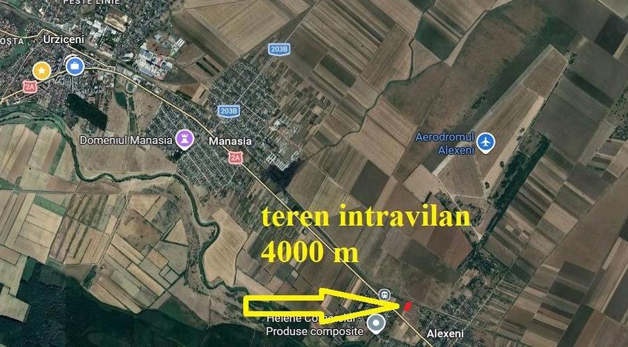 Alexeni teren intravilan 4000 mp - 4