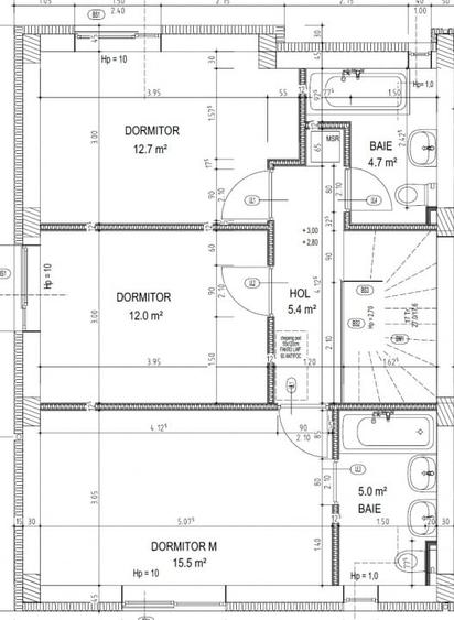 Duplex 4 camere 115mp | 0 comision TVA inclus | Otopeni Odai | la alb sau finisa - 5