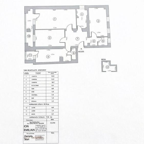 Metrou Dristor | Apartament 3 camere Mihai Bravu nr 309 - 16