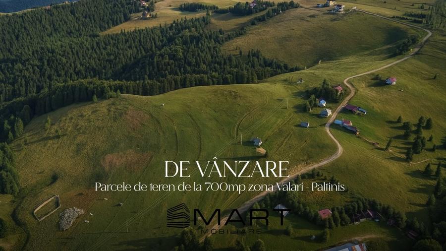 Teren 673mp cu PUZ in Paltinis - 1