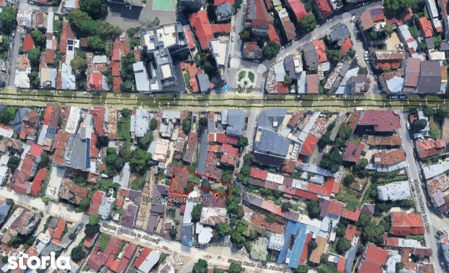 Teren 511 mp, pentru dezvoltare imobiliara, str Despot Voda nr 10 - 1