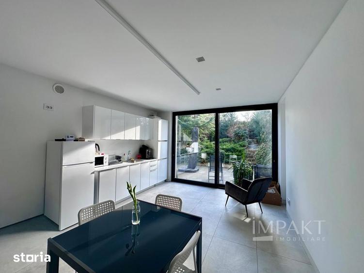 Vila exclusivista de inchiriat 100 mp, terasa si gradina - 6