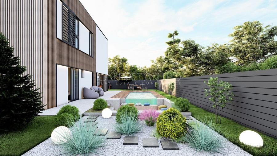 Vila moderna posibilitate personalizare – piscina exterioara si garaj dublu! - 18