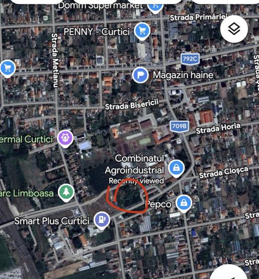 Vand teren central 6000mp ideal investitie Curtici. - 1