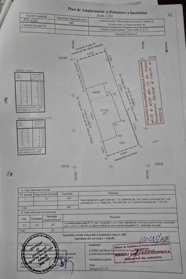Casă cu 4 camere cu Teren 246 Mp în Bucureștii Noi