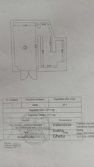 Apartament cu 3 camere decomandat în Central