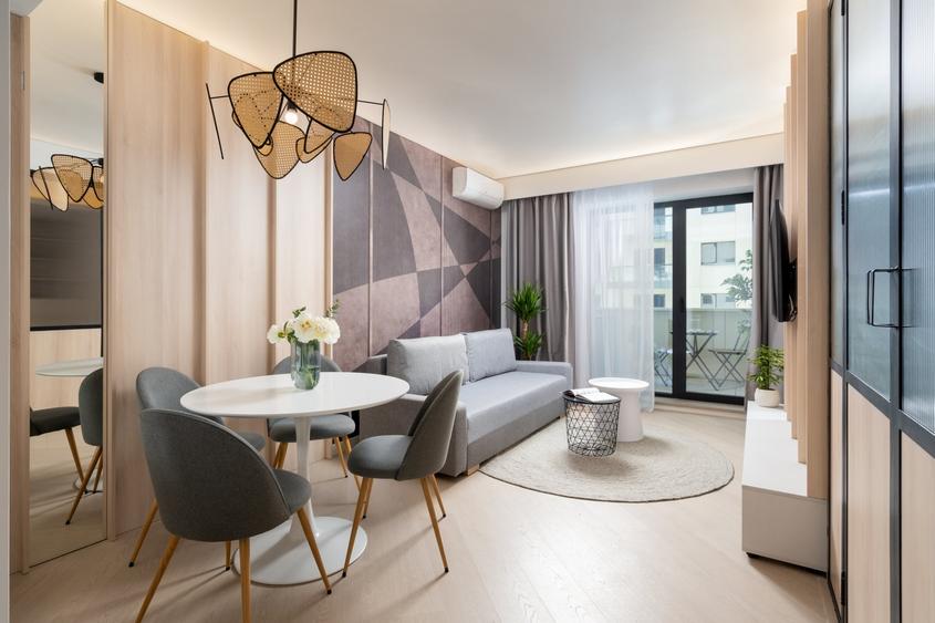 Apartament cu 2 camere decomandat, mobilat în Pipera