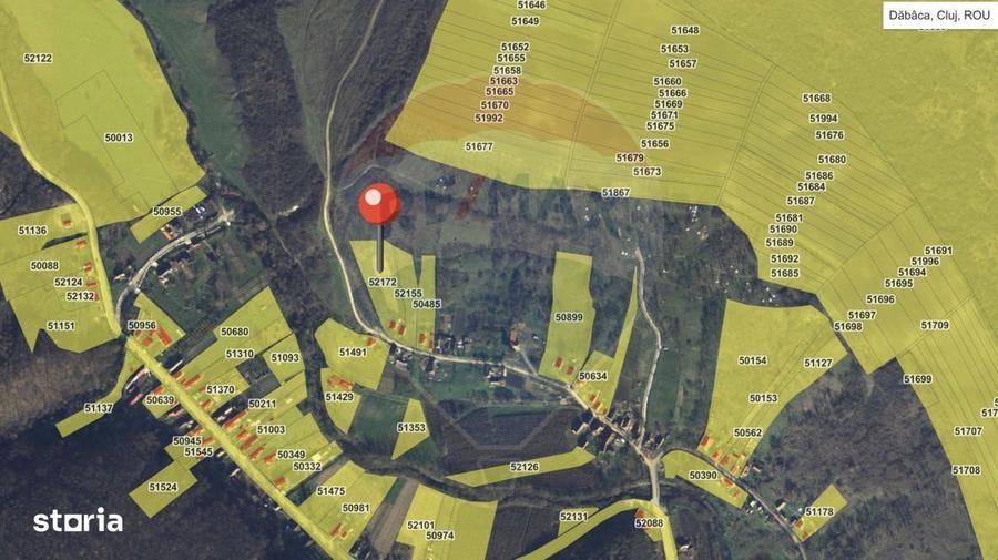 Teren Intravilan 4900mp Dabaca - Cluj - Proiect Turism Rural - 2