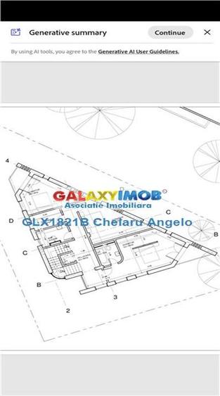 Domenii teren 422 mp cu autorizatie vila P+2 , deschidere 20 ml - 1