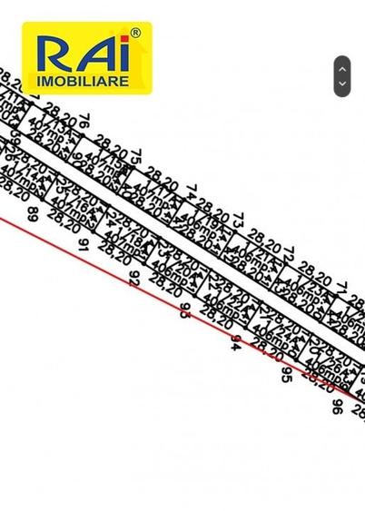 Terenuri cu deschidere 20m la Centura in suprafata  de 5950 mp si 6481 mp - 9